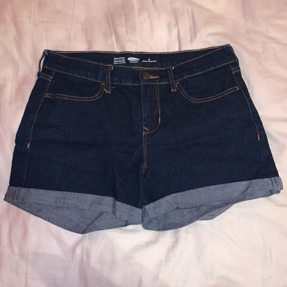 Old Navy Pants - NWOT Dark Denim Wash Shorts
